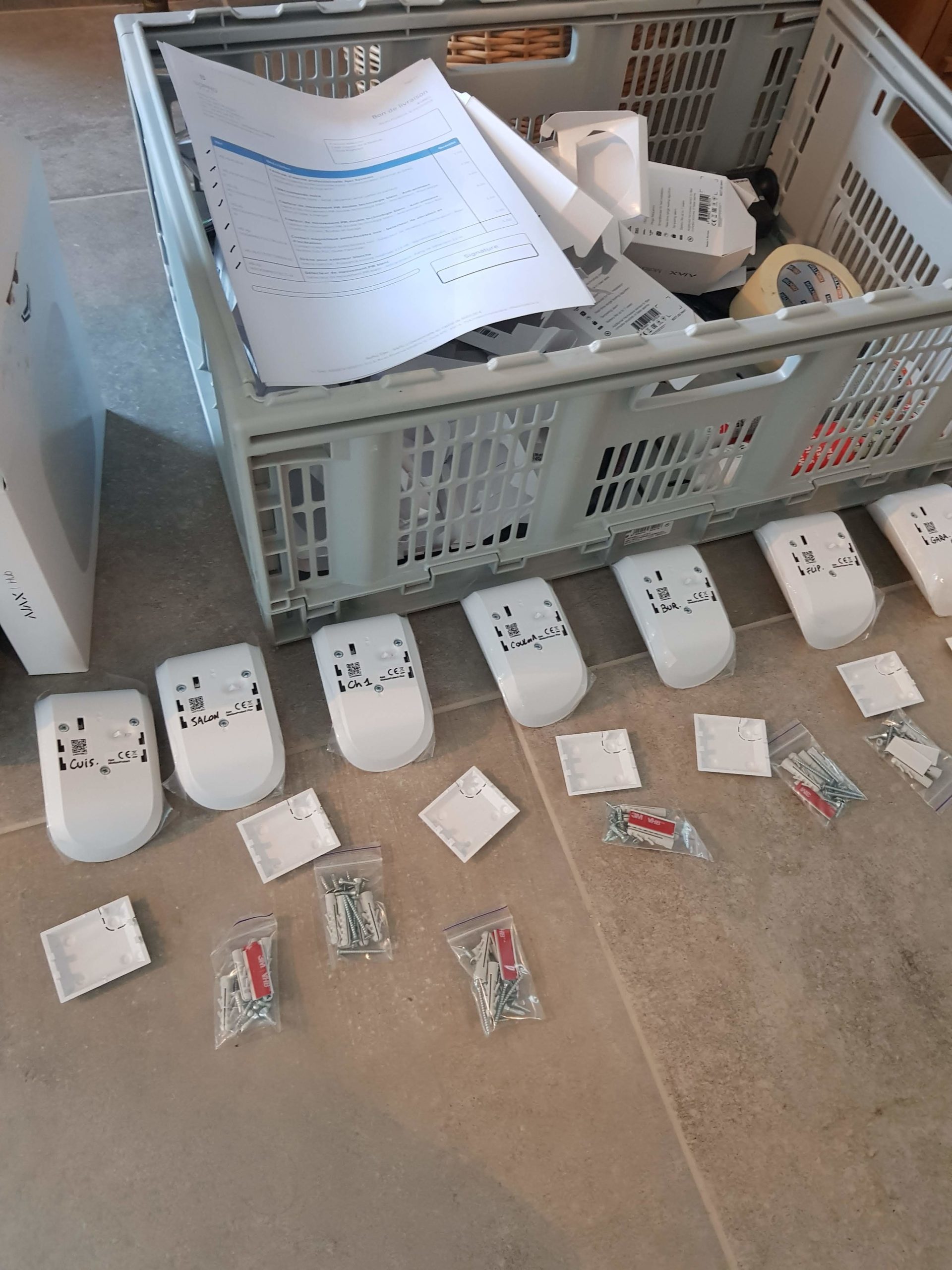 Installation et programmation d'alarme et caméra pour villa près d'Aix en Provence