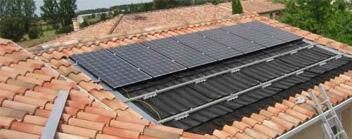 Panneaux photovoltaïques en intégration au bâti