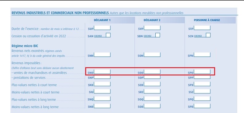 Déclaration impôts panneaux photovoltaïques > 3kWc