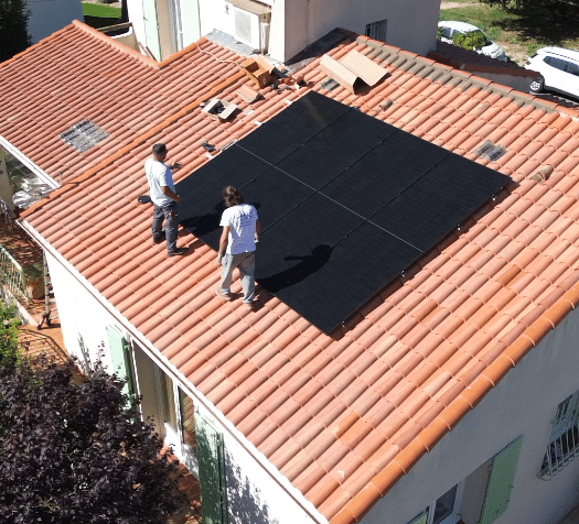 Panneaux photovoltaïques à Aubagne