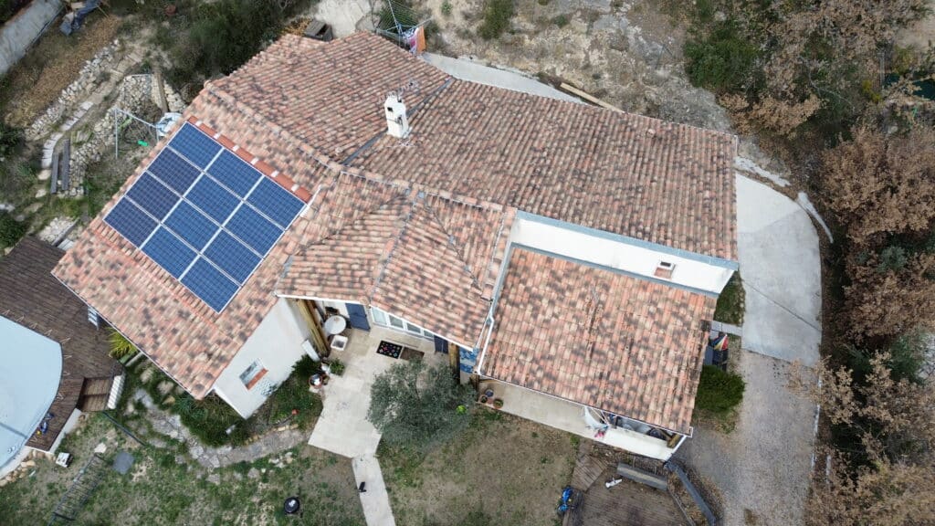 Panneaux solaires Puyloubier
