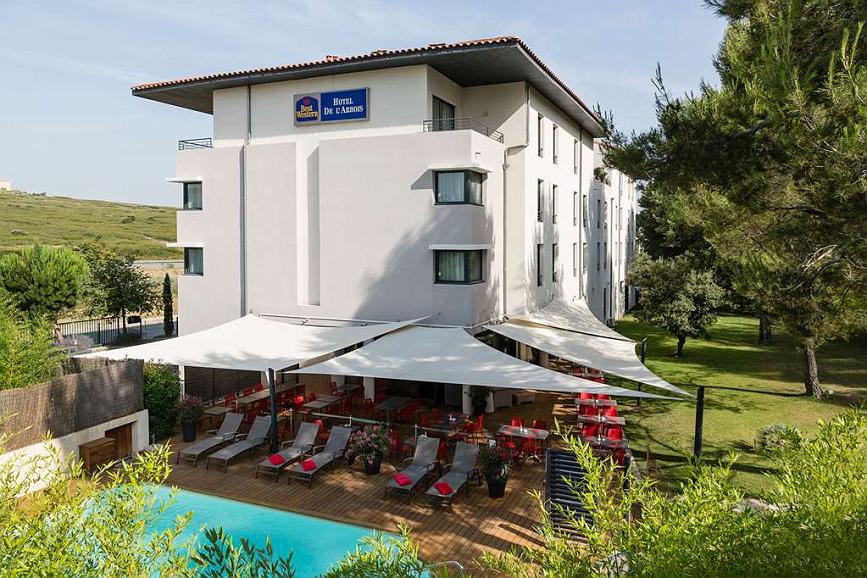 Hôtel à Aix avec piscine - Changement de caméra