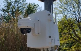 Caméra de vidéo surveillance contre les tentatives de vandalisme pour une résidence à aix en provence
