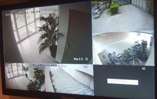 vidéo des caméras de vidéosurveillance extérieur et intérieur a aix en provence