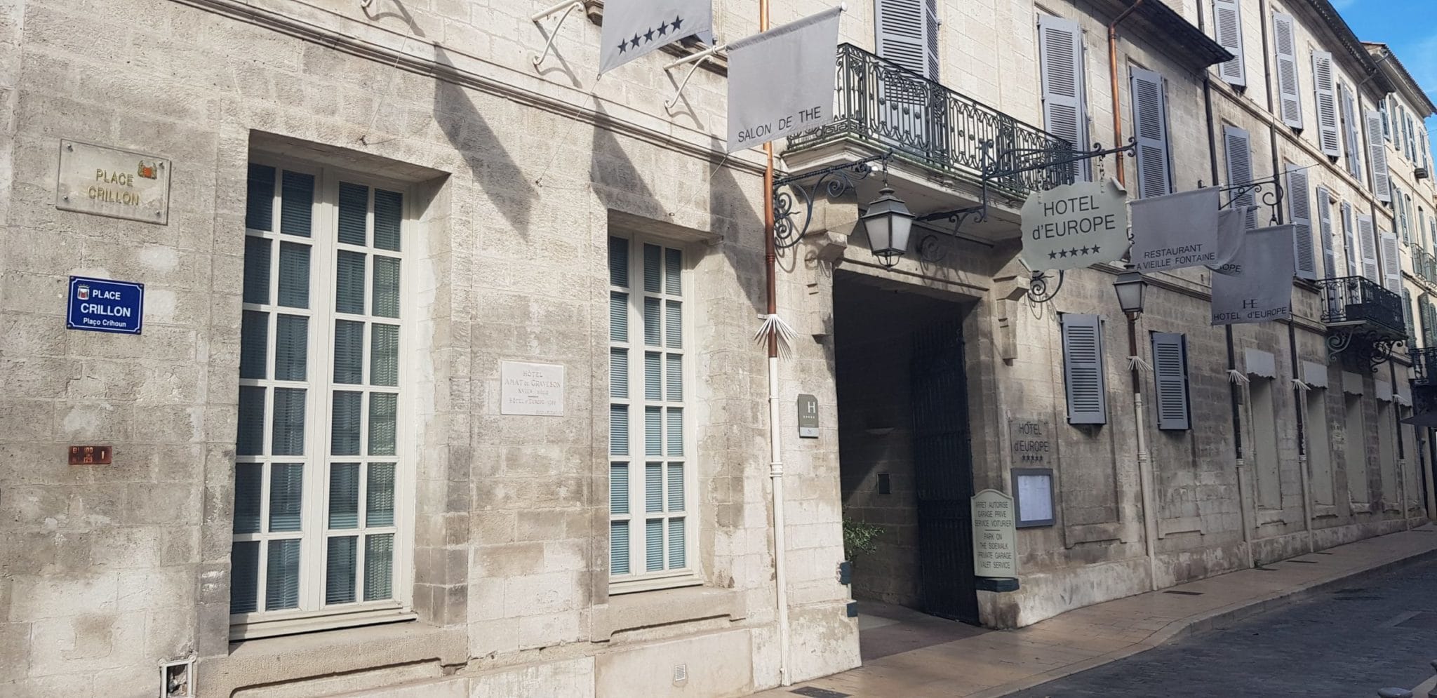 Hôtel d'Europe à Avignon