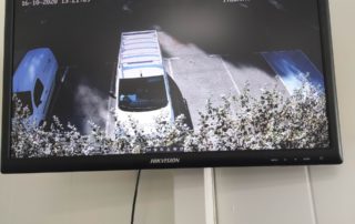 Pose de caméras de surveillance pour parking de local professionnel à Gardanne