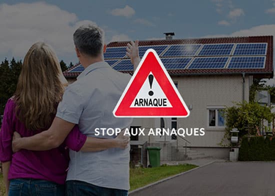 Stop aux arnaques au solaire