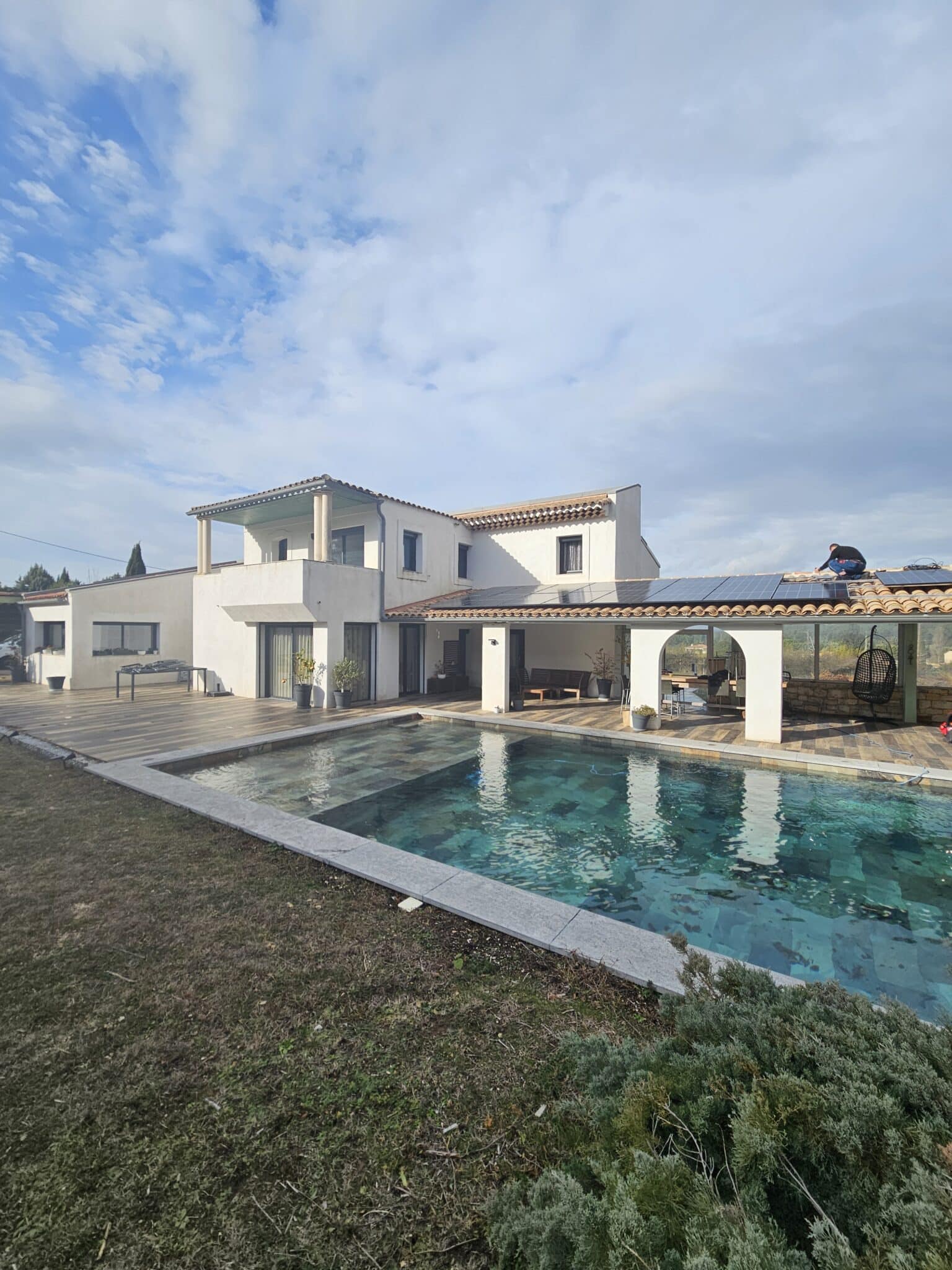 Installation photovoltaïque pour une magnifique villa à Cabriès