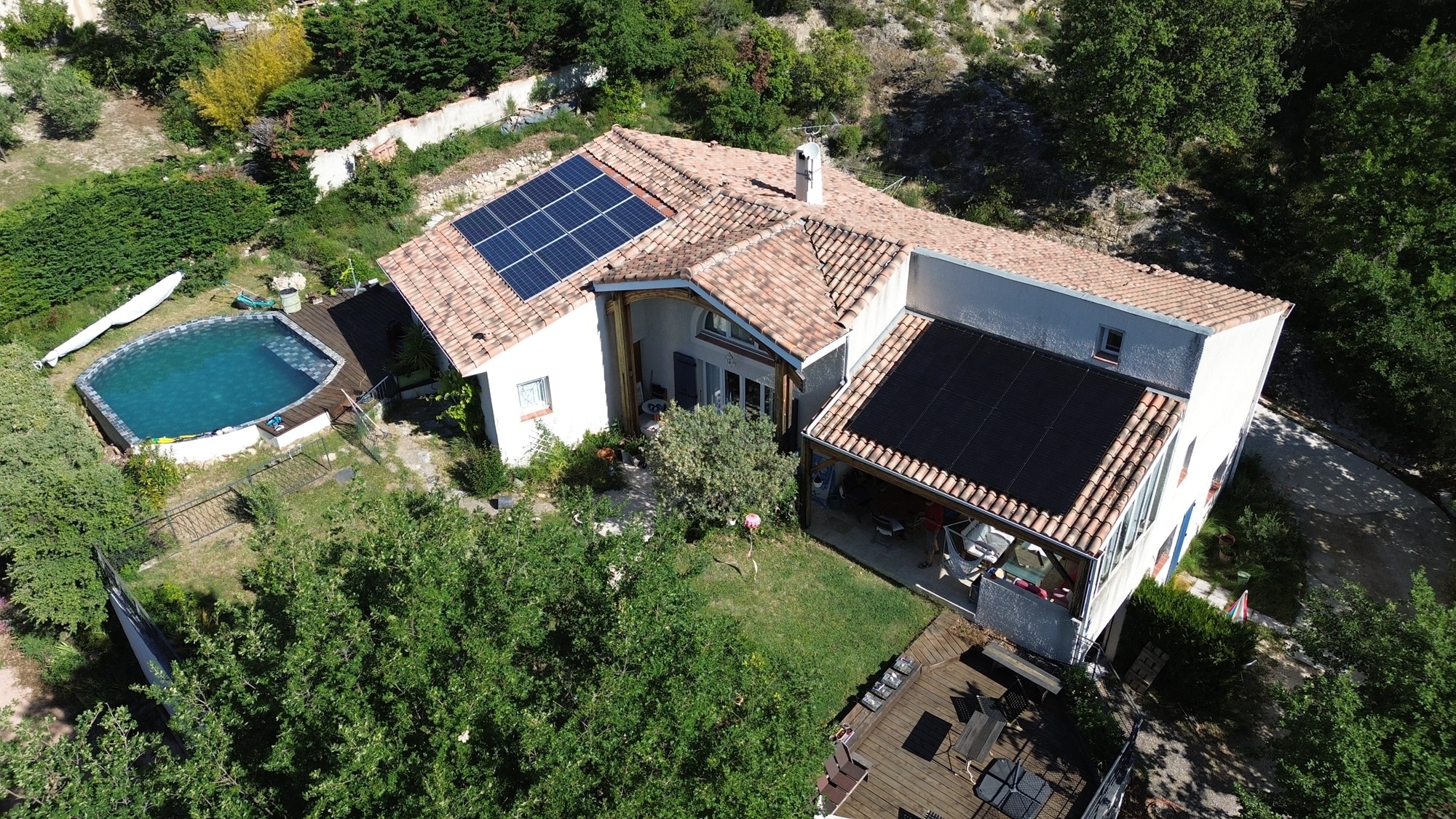Panneaux photovoltaïques Puyloubier K2Systems