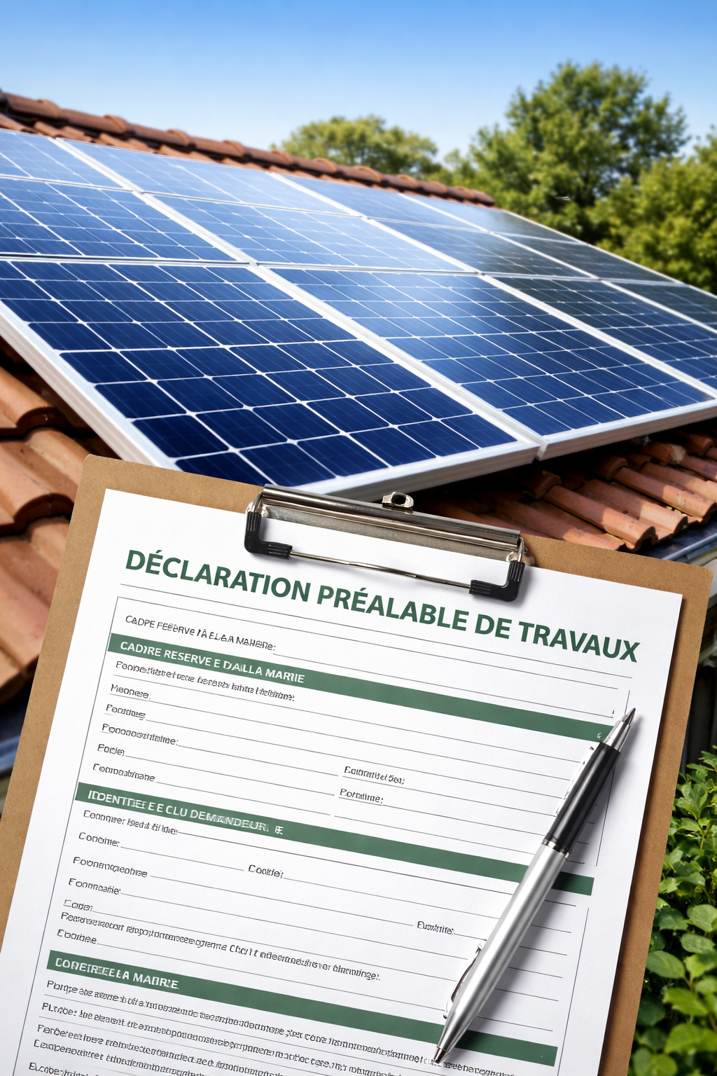 Déclaration préalable panneaux photovoltaïques : une étape obligatoire à ne surtout pas négliger